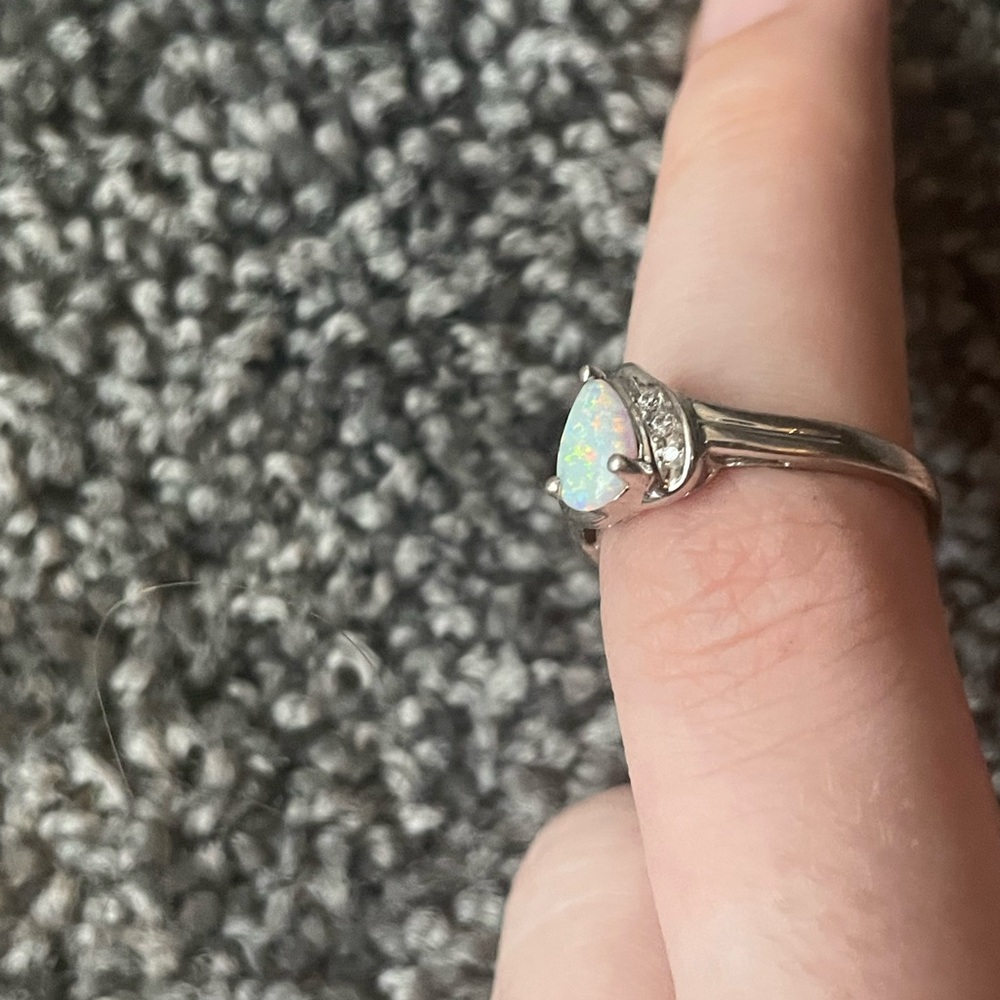 Simple Opal Ring